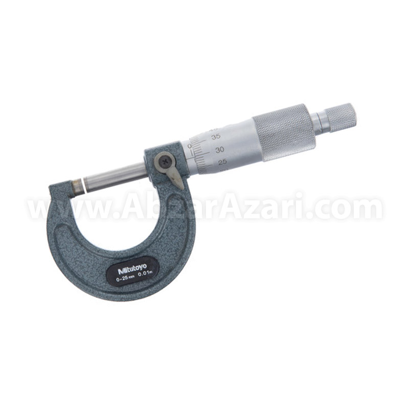 میکرومتر خارج سنج میتوتویو 25-0 میلی متر مدل 103-137